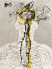 Carnie & Aldworth "Enlightenment 6", 2015, monotype, 80 x 70 cm